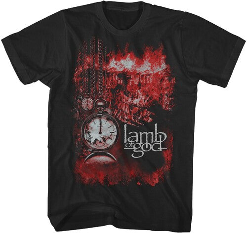 Lamb Of God Red Tshirt Shrt Slv 2xl Ts4412lama5 - Lamb Of God Red Tshirt Shrt Slv 2xl Ts4412lama5 - Apparel