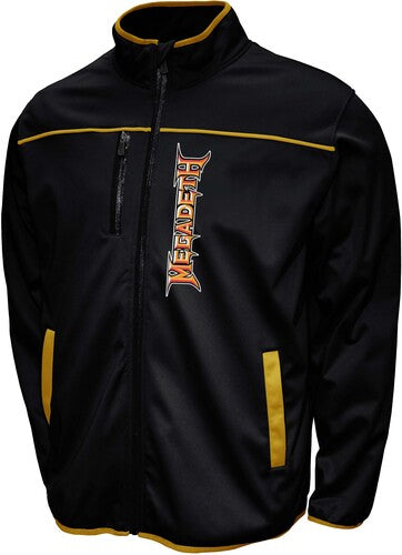 Megadeth Rock Softshell Jacket Lg Blk M2427mega3 - Megadeth Rock Softshell Jacket Lg Blk M2427mega3 - Apparel