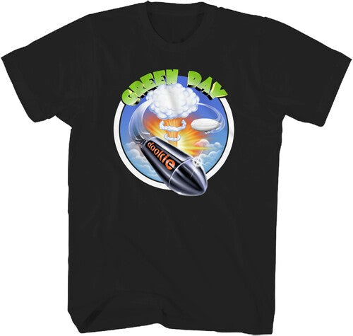 Green Day Dookie Rocket Tshirt 2xl Blk 23gd014a5 - Green Day Dookie Rocket Tshirt 2xl Blk 23gd014a5 - Apparel