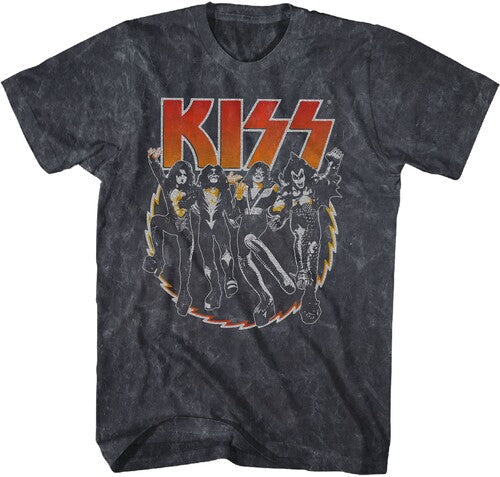 Kiss Buzz Saw Tshrit Sm Blk 38101116a1 - Kiss Buzz Saw Tshrit Sm Blk 38101116a1 - Apparel