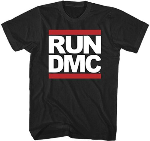 Run Dmc Logo Tshrit Short Sleeve Sm Blk 3519100103 - Run Dmc Logo Tshrit Short Sleeve Sm Blk 3519100103 - Apparel