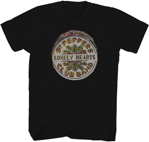 Beatles Sgt Peppers Drumtshirt Xlg Blk 2061206606 - Beatles Sgt Peppers Drumtshirt Xlg Blk 2061206606 - Apparel