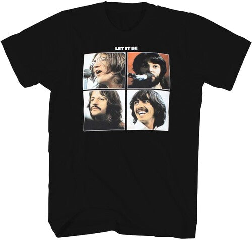 Beatles Let It Be Tshirt Shrt Slv Sm 2061102203 - Beatles Let It Be Tshirt Shrt Slv Sm 2061102203 - Apparel