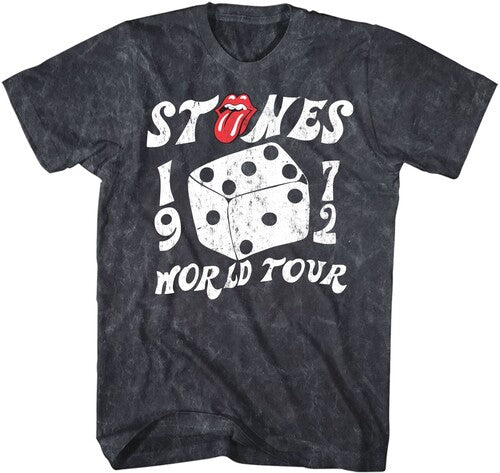Rolling Stones 1972 World Tshirt Xl Blk 31273051a4 - Rolling Stones 1972 World Tshirt Xl Blk 31273051a4 - Apparel