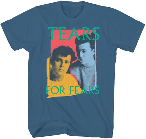 Tears For Fears Photo Tshirt Xl Blue Ts0001tffa4 - Tears For Fears Photo Tshirt Xl Blue Ts0001tffa4 - Apparel