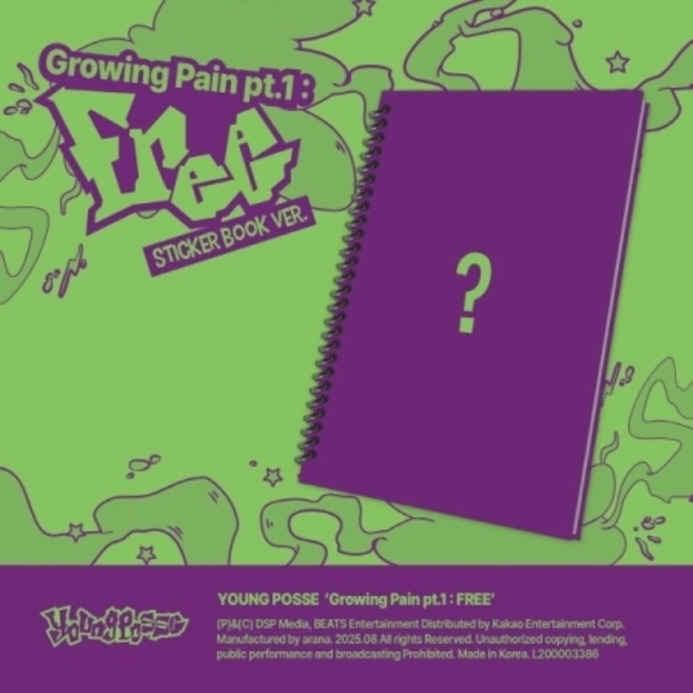 Growing Pain Pt.1: Free - Sticker Book Version [CD]