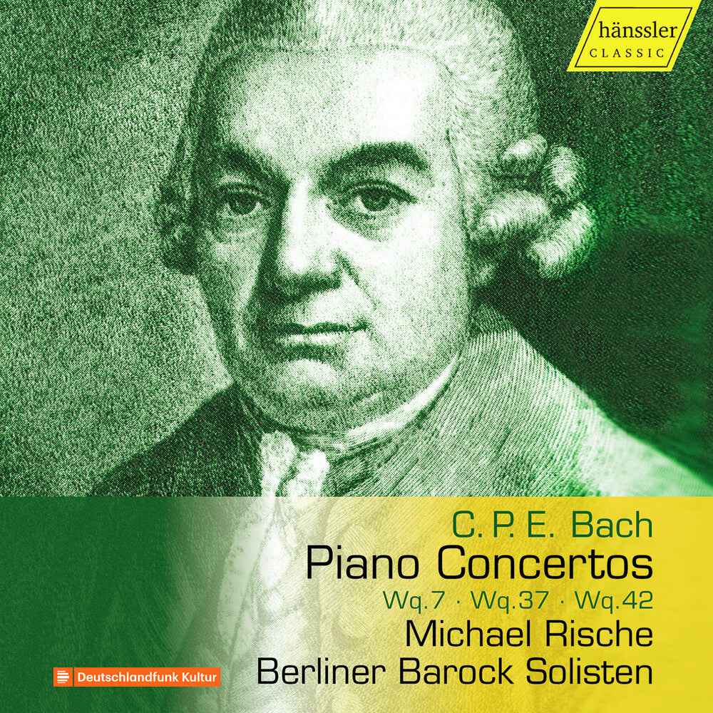 C.P.E. Bach: Piano Concertos, Wq. 7, Wq. 37 & Wq. 42 [CD]