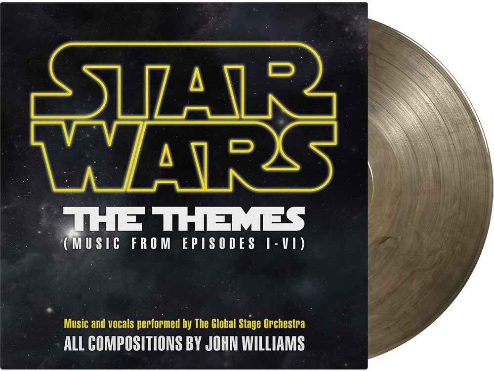 Star Wars: The Themes - Crystal Clear & Black [LP]