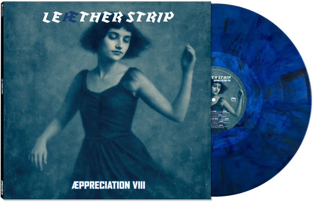 Leaether Strip - Aeppreciation VIII [Blue Marble LP] Vinyl Record