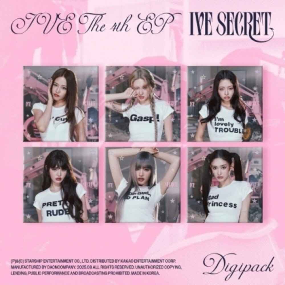 Ive Secret - Digipack Random Cover Version (Post) [CD]