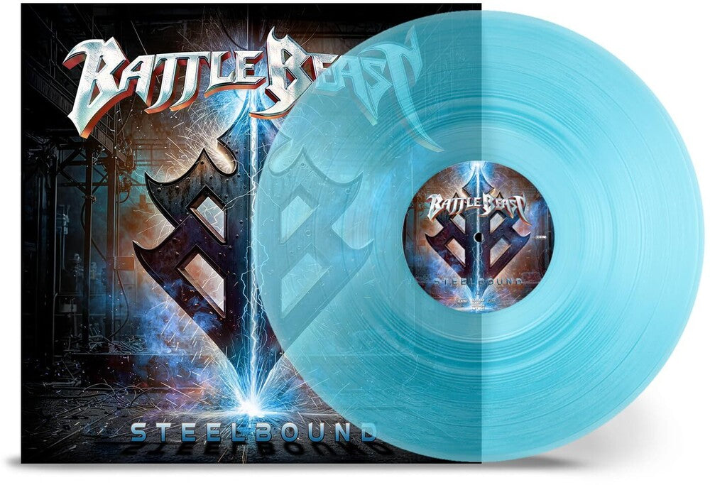 Battle Beast - Steelbound (Blue) [Clear Vinyl] (Gate) Vinyl Record