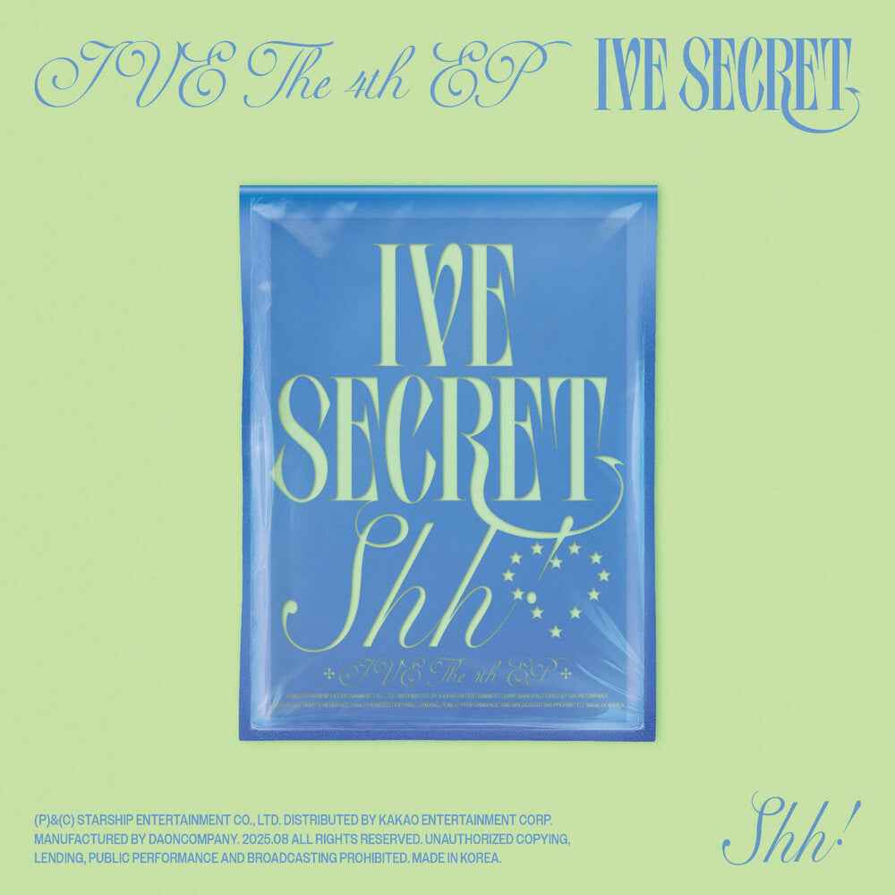 IVE THE 4TH EP IVE SECRET [Shh ver.]