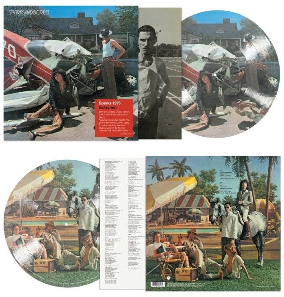 Sparks - Indiscreet: 50th Anniversary [Limited Edition] (Pict) (Uk) Vinyl Record