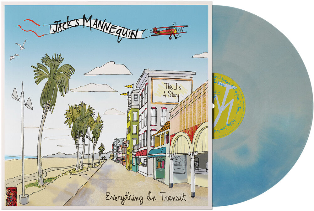 Jack's Mannequin - Everything In Transit (20th Anniversary) [Blue] Vinyl Record