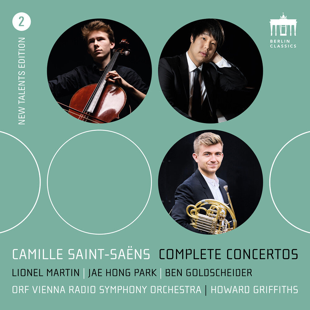 Jae Park  Hong - Camille Saint-Saens: Complete Cons (New Talents [CD]