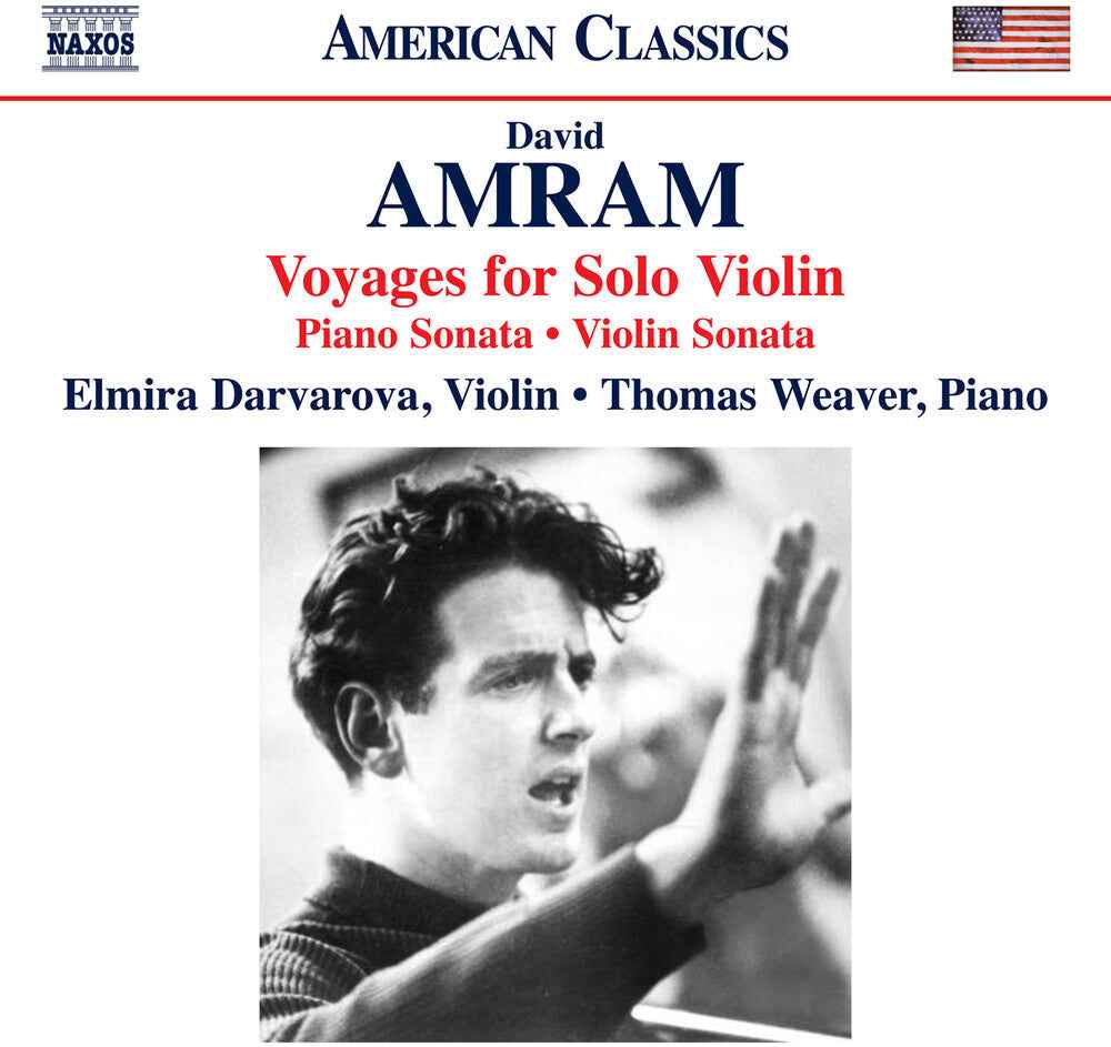 Amram: Voyages For Solo Violin: Pno Sonata: Vn [CD]