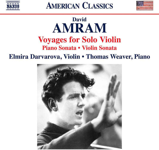 Amram: Voyages For Solo Violin: Pno Sonata: Vn [CD]