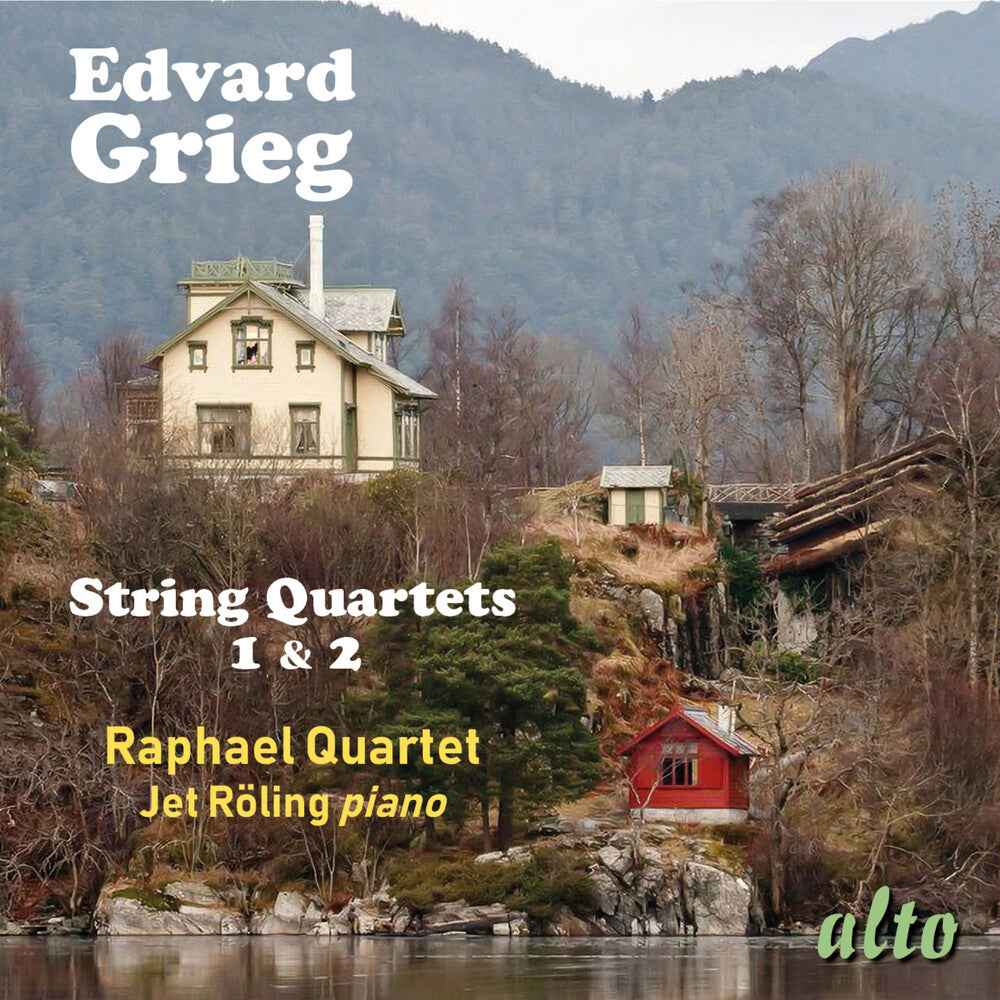 Edvard Grieg: String Quartets Nos. 1 & 2 [CD]