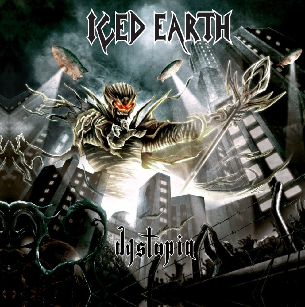 Iced Earth - Dystopia (Blk) [Clear Vinyl] [Limited Edition] (Red) (3-D) Vinyl Record