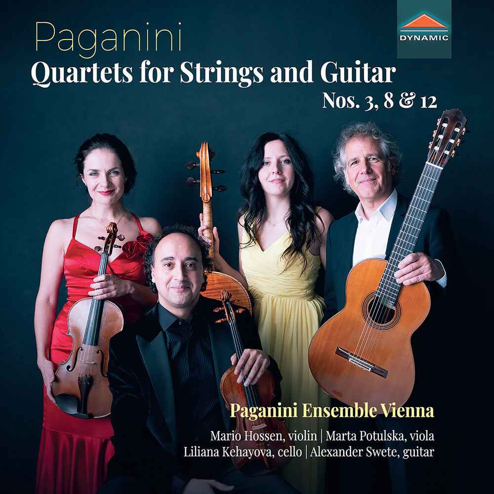 Nicolo Paganini: Qrts For Strsand Guitar Nos. 3 Op [CD]