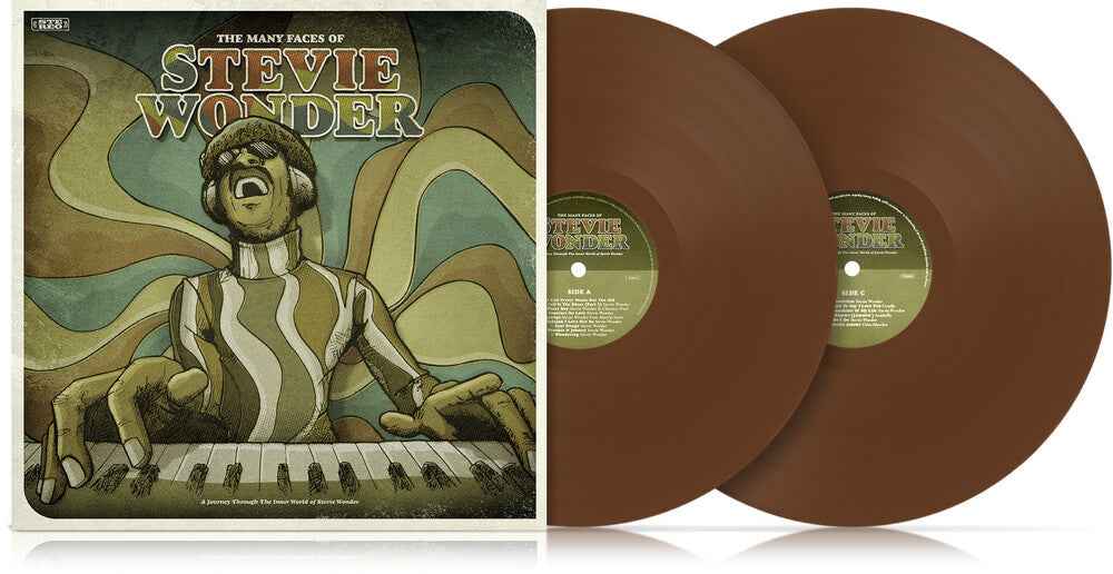 Many Faces Of Stevie Wonder / Various - Brown [LP]