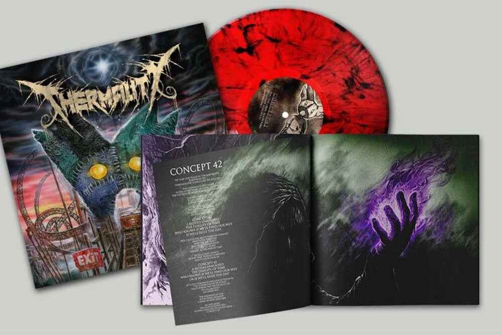 Concept 42 - Red/Black Marble (Blk) [Colored Vinyl] (Red)