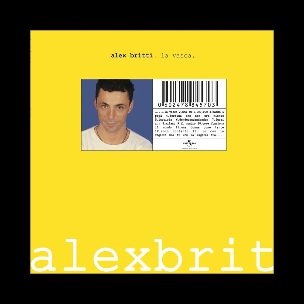 Alex Britti - La Vasca (Ita) [LP] Vinyl Record