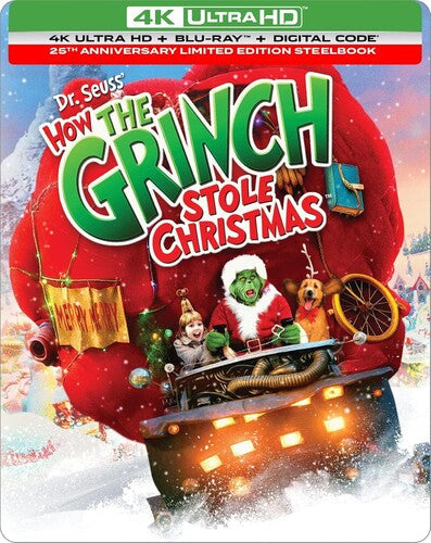 Dr Seuss' How Grinch Stole Christmas (Steelbook) - UHD
