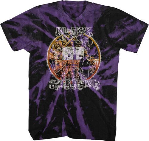 Black Sabbath Witch Album Cvr Tshirt 1xl Blk/prp - Black Sabbath Witch Album Cvr Tshirt 1xl Blk/prp - Apparel