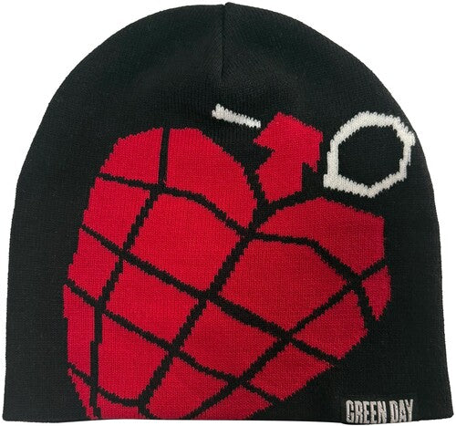 Green Day American Idiot Gernade Beanie Osfa - Green Day American Idiot Gernade Beanie Osfa - Apparel