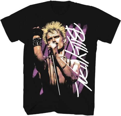 Billy Idol More More More F/b Print Tshirt 2xl Blk - Billy Idol More More More F/b Print Tshirt 2xl Blk - Apparel