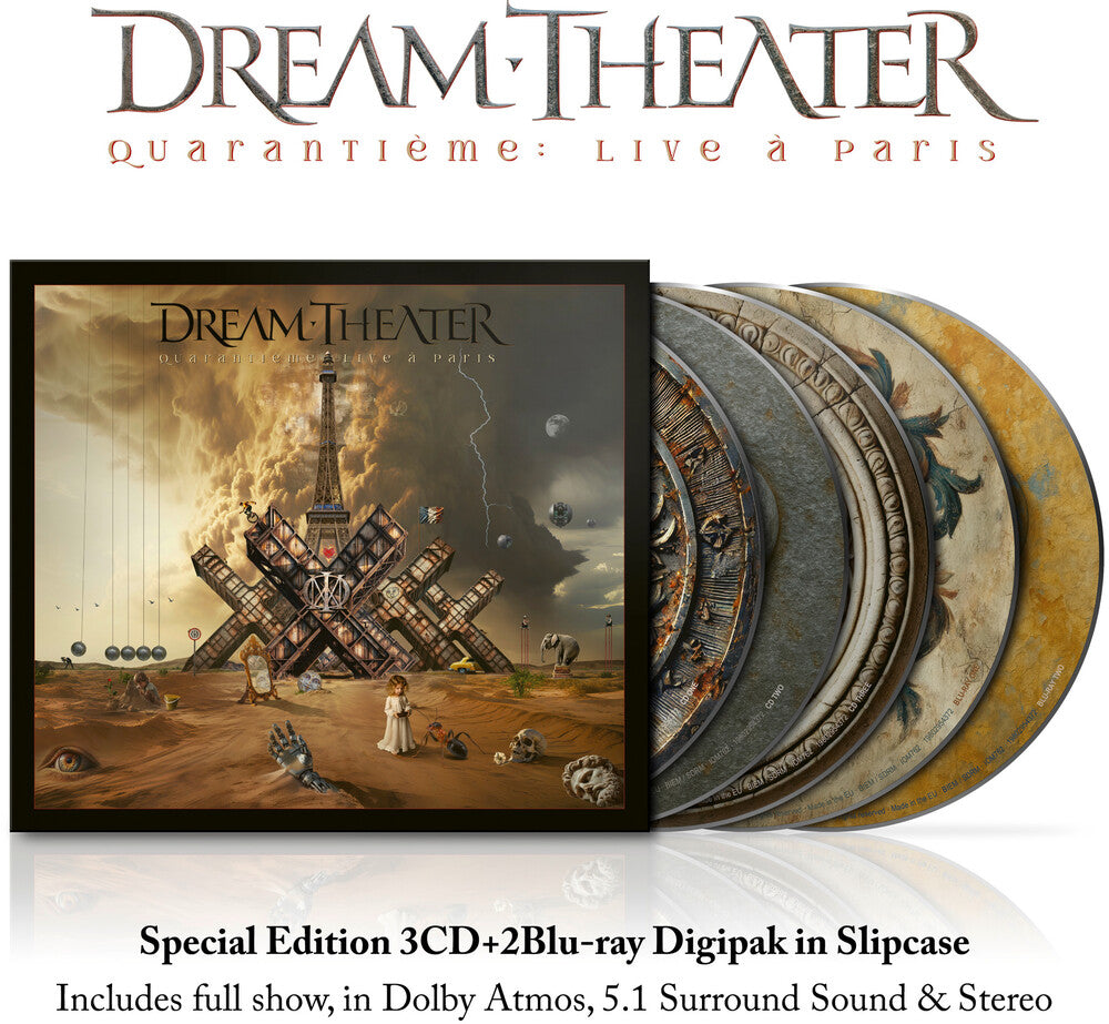 Dream Theater - Quarantieme: Live A Paris [3CD + 2 Blu-ray]
