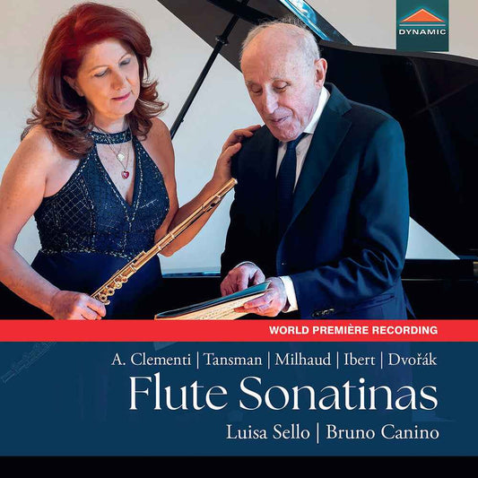 A. Clementi Tansman Milhaud Ibert & Dvorak: Flute [CD]