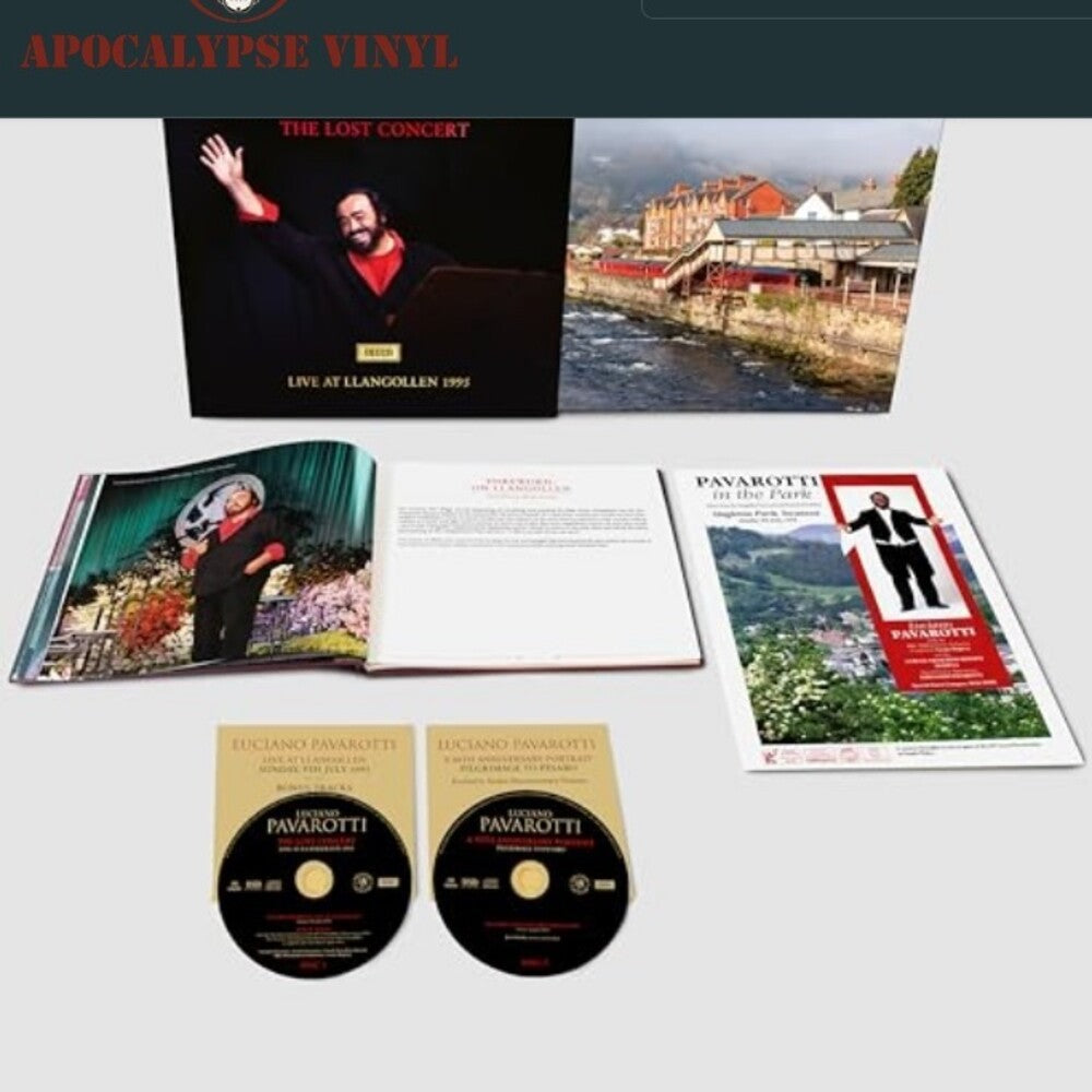 Luciano Pavarotti - The Lost Concert: Live at Llangollen 1995 [2 SACD/Book]