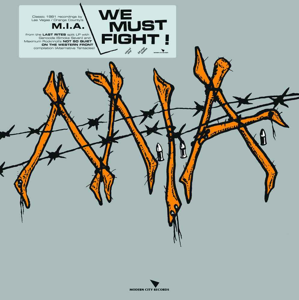 We Must Fight - Hand-Screened Cover Version [Colored Vinyl]