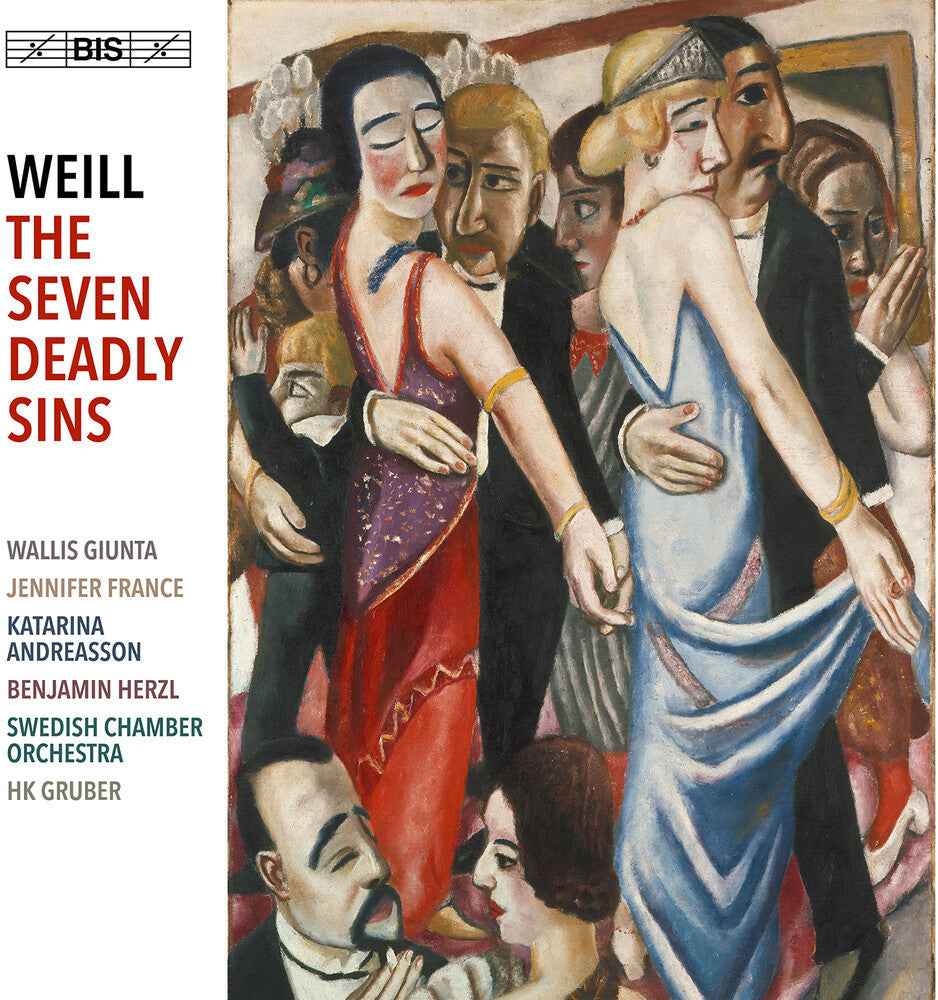 Kurt Weill: Seven Deadly Sins [CD]