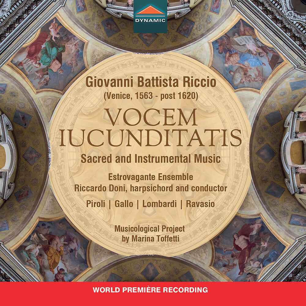 Giovanni Battista Riccio: Vocem Iucunditatis [CD]