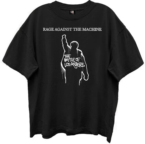 Rage Atm Battle Of La Giant T-shirt Large Blk - Rage Atm Battle Of La Giant T-shirt Large Blk - Apparel