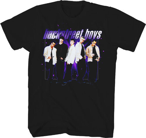 Backstreet Boys Galaxy Photo T-shirt 2x Large Blk - Backstreet Boys Galaxy Photo T-shirt 2x Large Blk - Apparel
