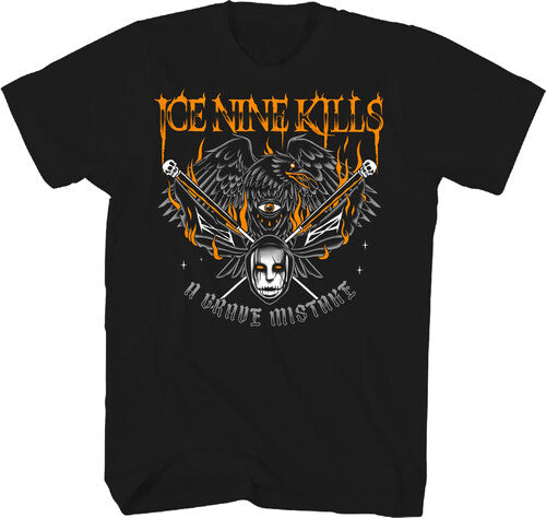 Ice Nine Kills Grave Mistake T-shirt Small Black - Ice Nine Kills Grave Mistake T-shirt Small Black - Apparel