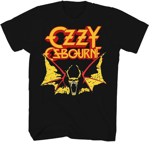 Ozzy Osbourne Bat T-shirt 3x Large Black - Ozzy Osbourne Bat T-shirt 3x Large Black - Apparel