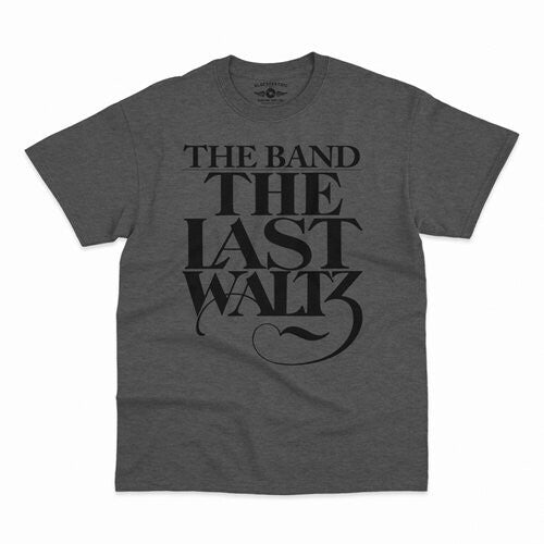 Band Black Last Waltz T-shirt Heather Grey Large - Band Black Last Waltz T-shirt Heather Grey Large - Apparel