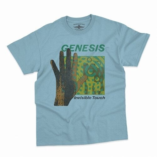 Genesis Invisible Touch T-shirt Light Blue Medium - Genesis Invisible Touch T-shirt Light Blue Medium - Apparel