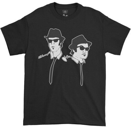 Blues Brothers Silhouette T-shirt Black Large - Blues Brothers Silhouette T-shirt Black Large - Apparel