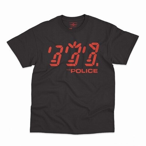 Police Ghost Machine Album T-shirt Black Small - Police Ghost Machine Album T-shirt Black Small - Apparel