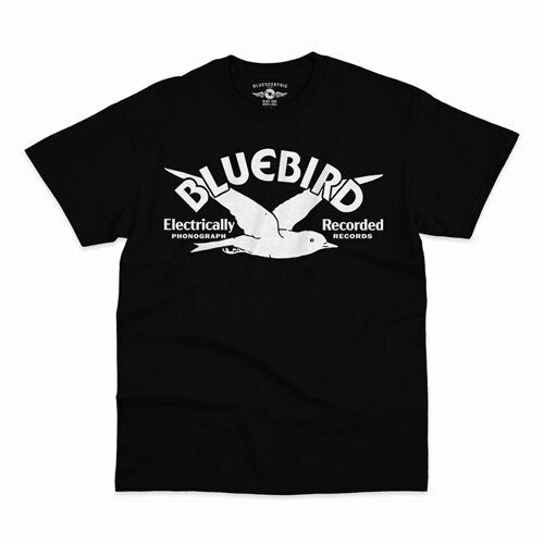 Bluebird Records Logo T-shirt Black 2xl - Bluebird Records Logo T-shirt Black 2xl - Apparel