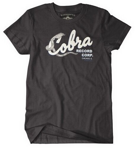 Cobra Records T Shirt Black Medium - Cobra Records T Shirt Black Medium - Apparel
