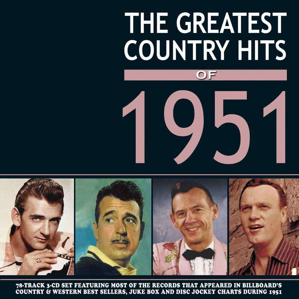 Greatest Country Hits Of 1951 / Various [CD]
