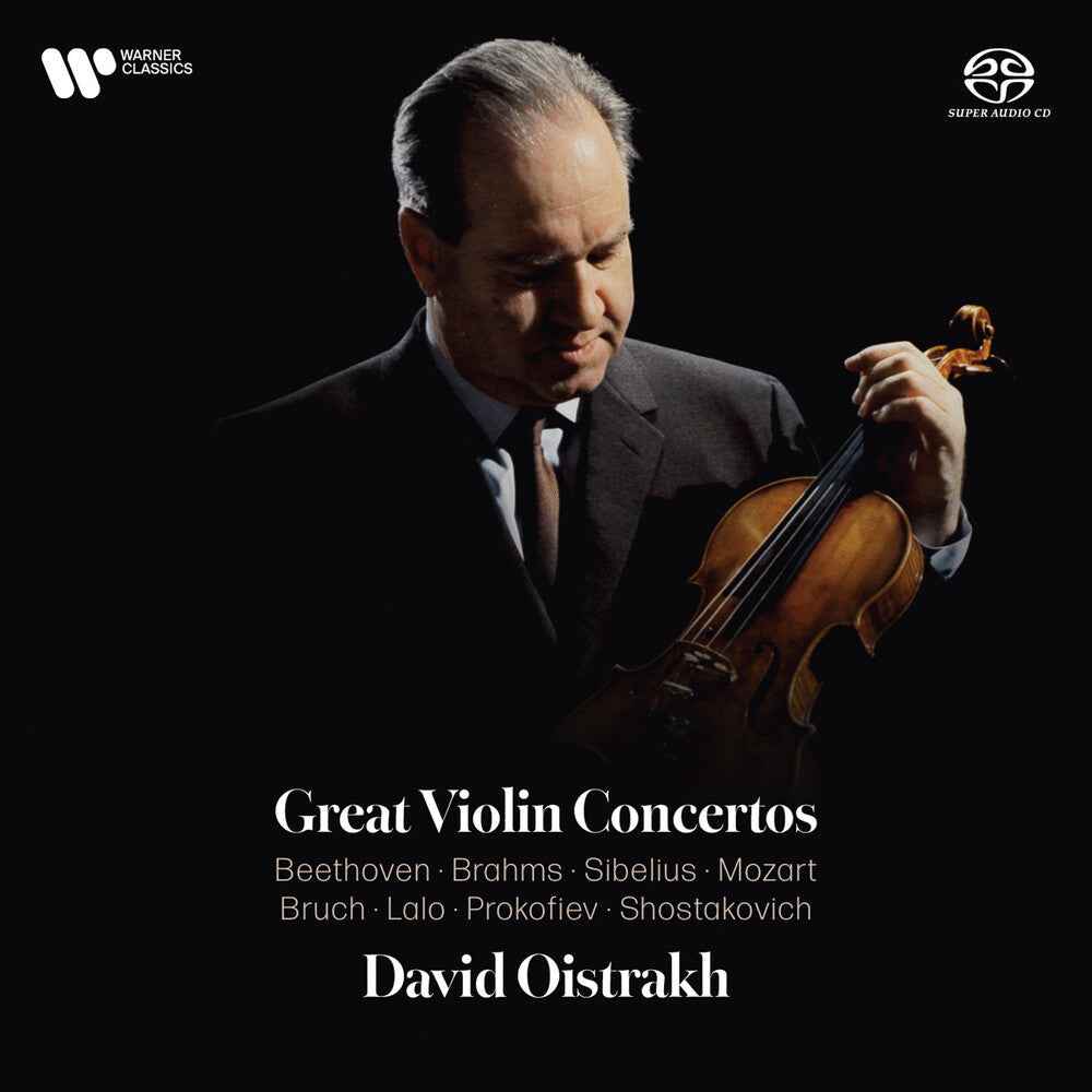 Pre-Order: Great Violin Concertos By Oistrakh [CD]