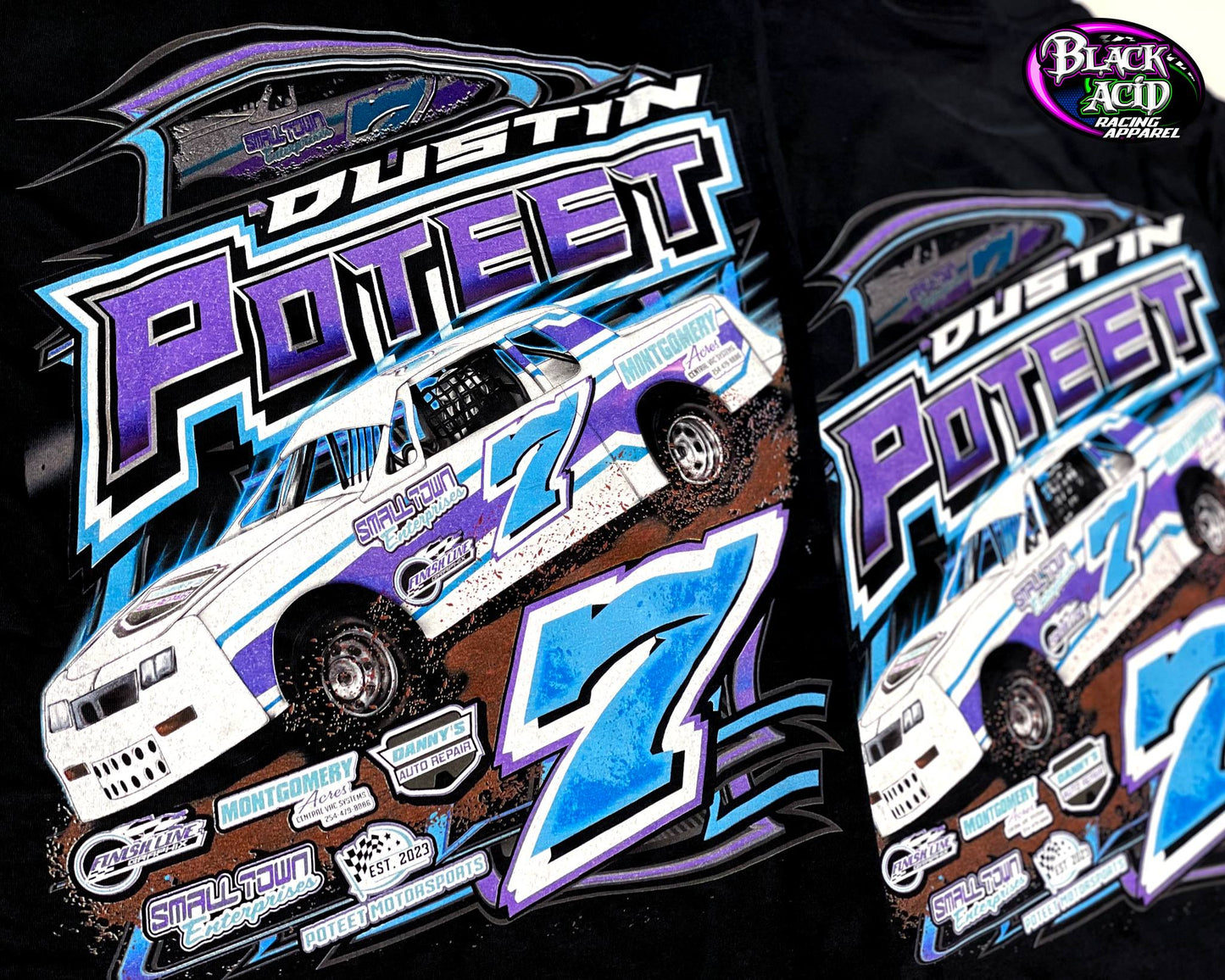 Custom Racing Apparel Setup - 2 Vehicles